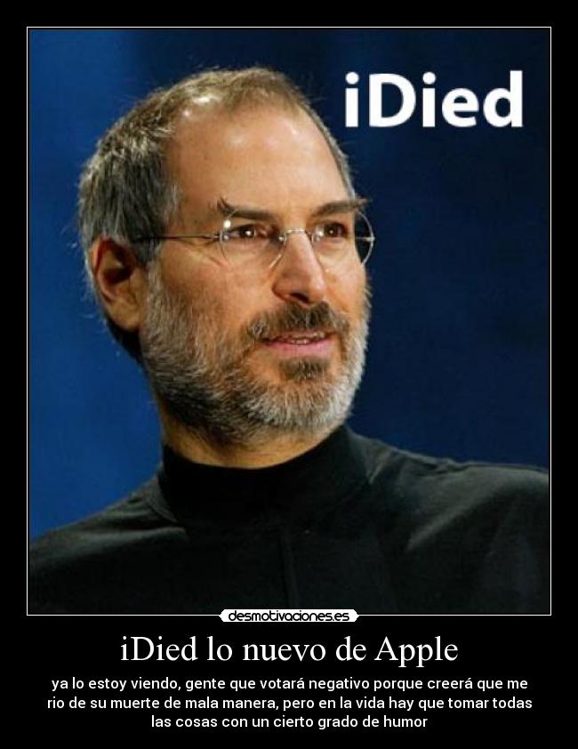 iDied lo nuevo de Apple - 