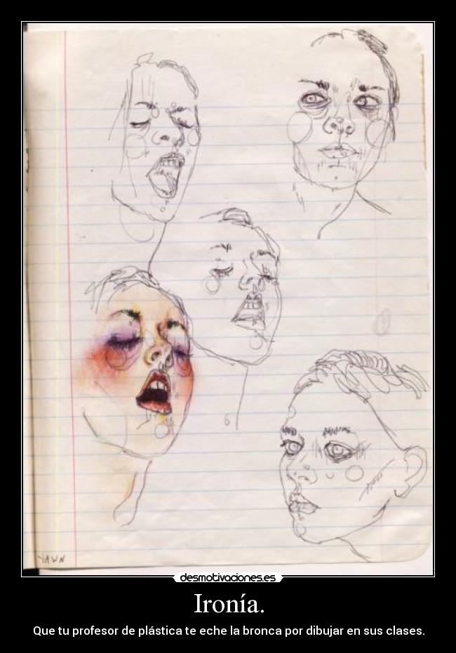 Ironía. -