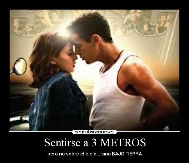 Sentirse a 3 METROS - pero no sobre el cielo... sino BAJO TIERRA
