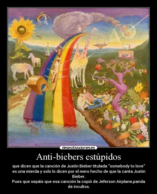Anti-biebers estúpidos -