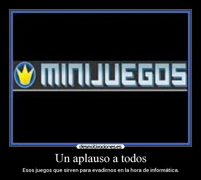 Un aplauso a todos -