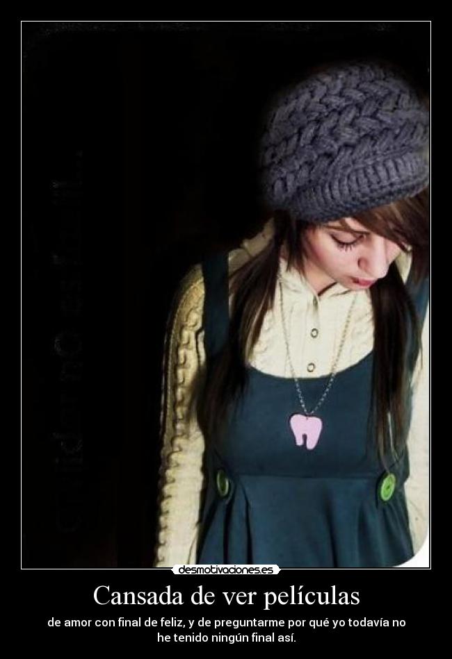 Cansada de ver películas - 