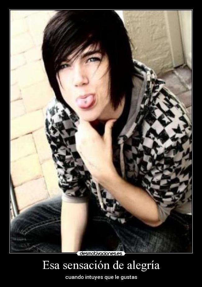 Esa sensación de alegría -