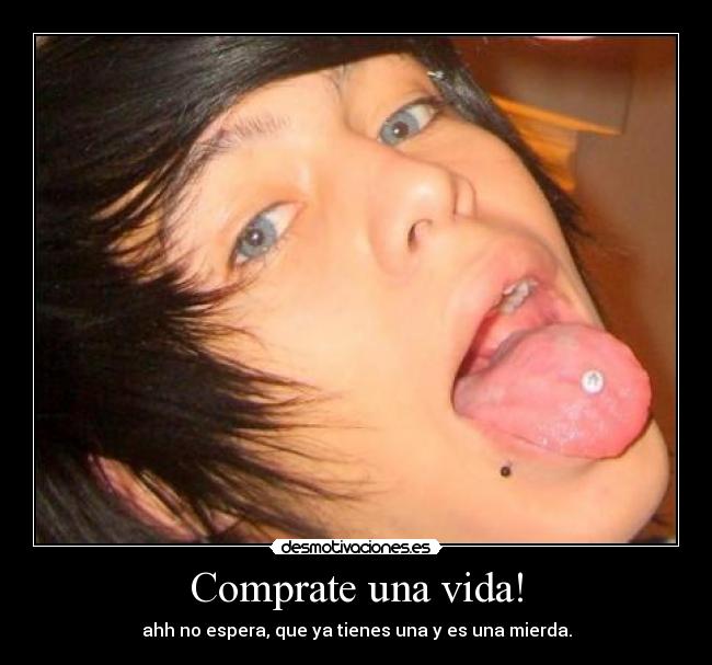 carteles vida mierda desmotivaciones