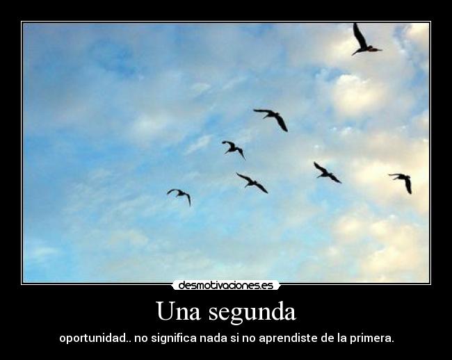Una segunda - 