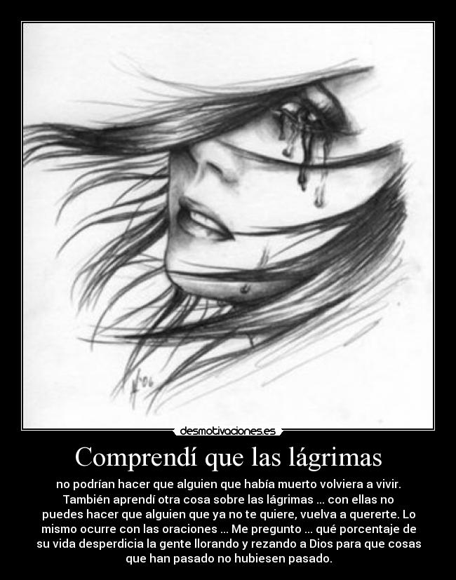 carteles lagrimas desmotivaciones