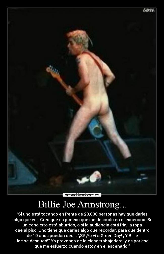 Billie Joe Armstrong... -