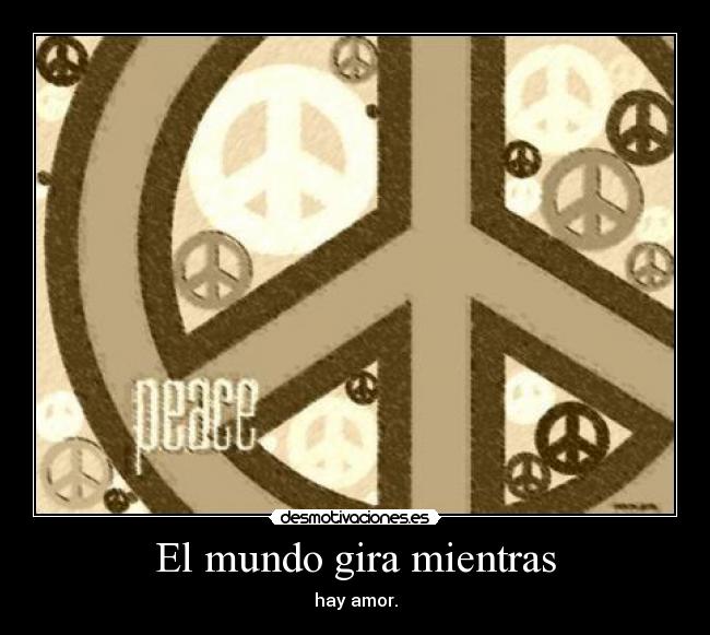 El mundo gira mientras - 