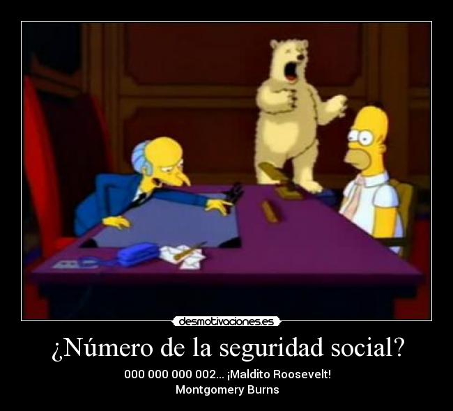 ¿Número de la seguridad social? - 