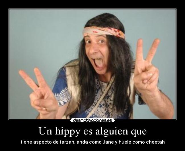 Un hippy es alguien que -