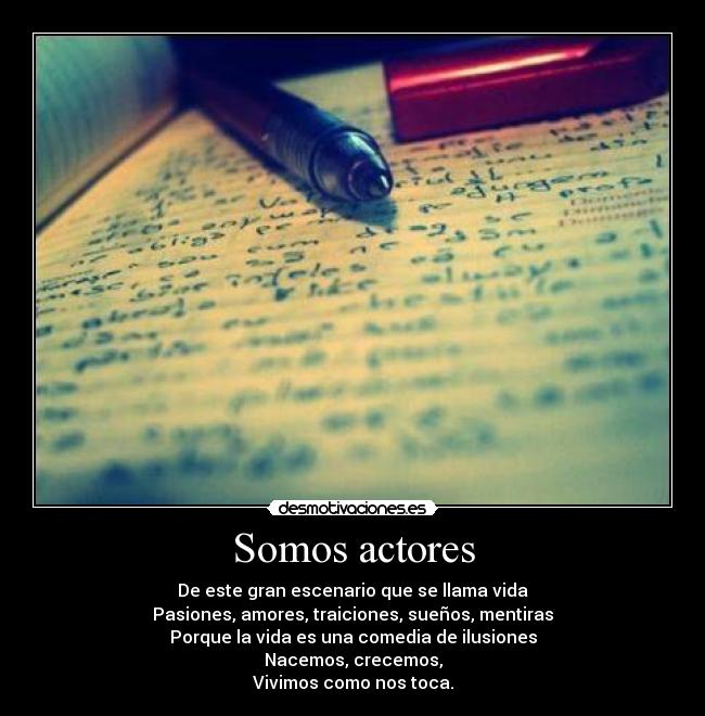 Somos actores - 