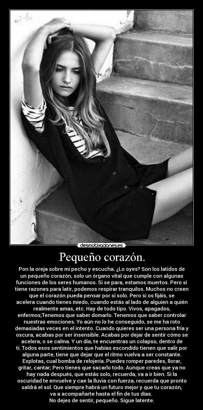 Pequeño corazón. - 