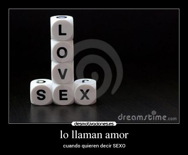 lo llaman amor -