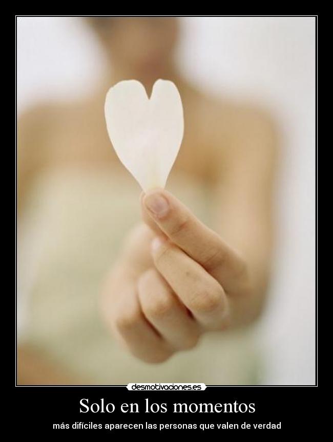 Solo en los momentos - 