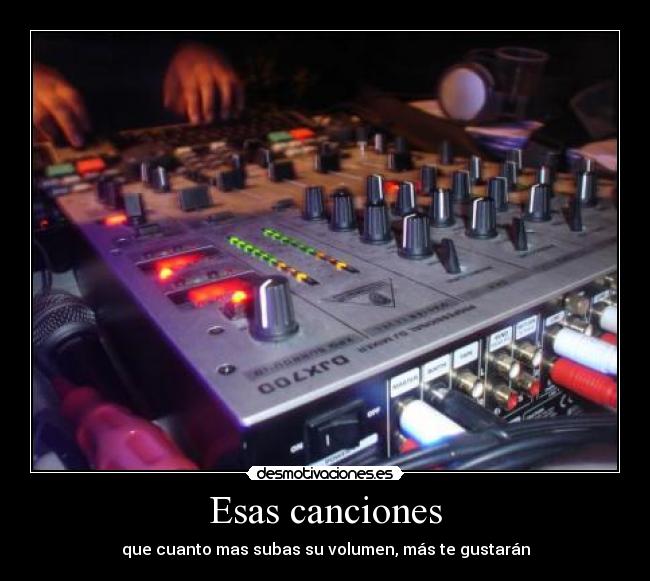 Esas canciones - 