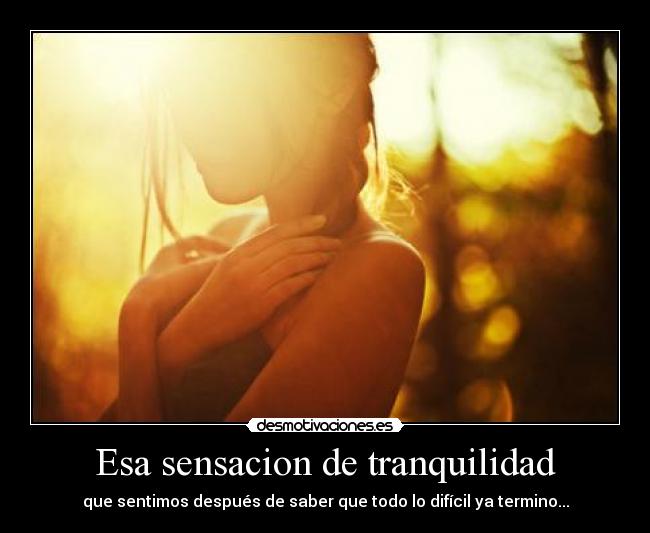 carteles esa sensacion tranquilidad desmotivaciones