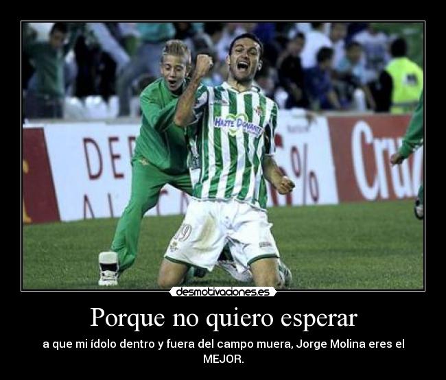 Porque no quiero esperar -