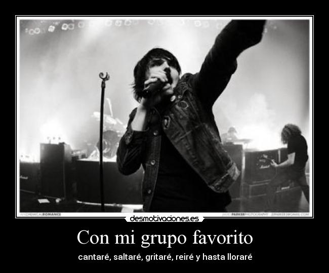 Con mi grupo favorito - 