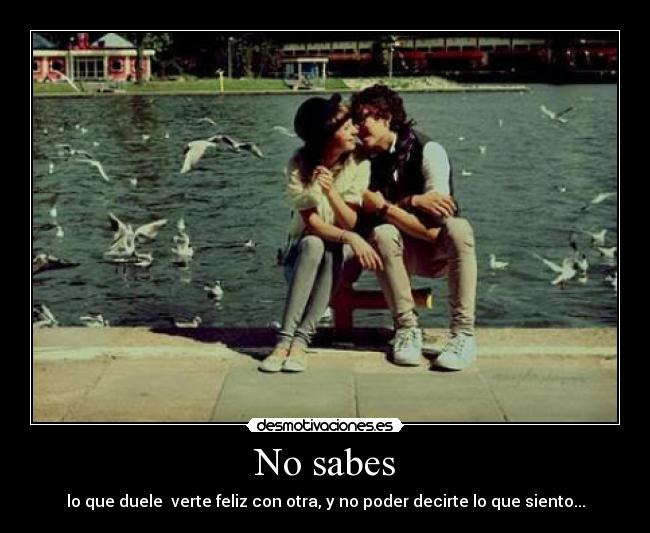 No sabes - 