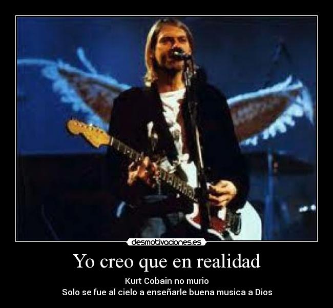 Yo creo que en realidad - 