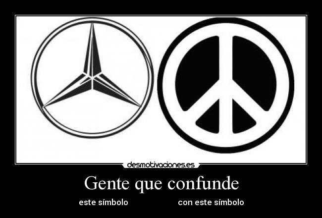 Gente que confunde - este símbolo con este símbolo