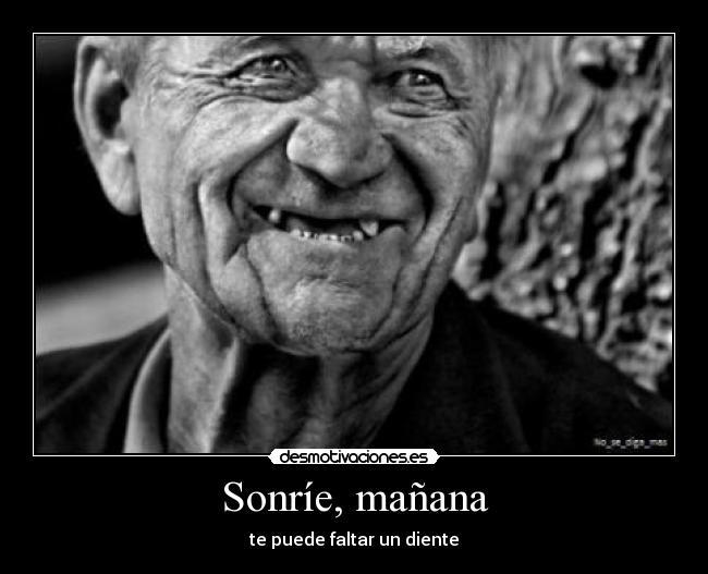 Sonríe, mañana -
