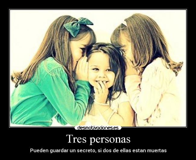 Tres personas - 