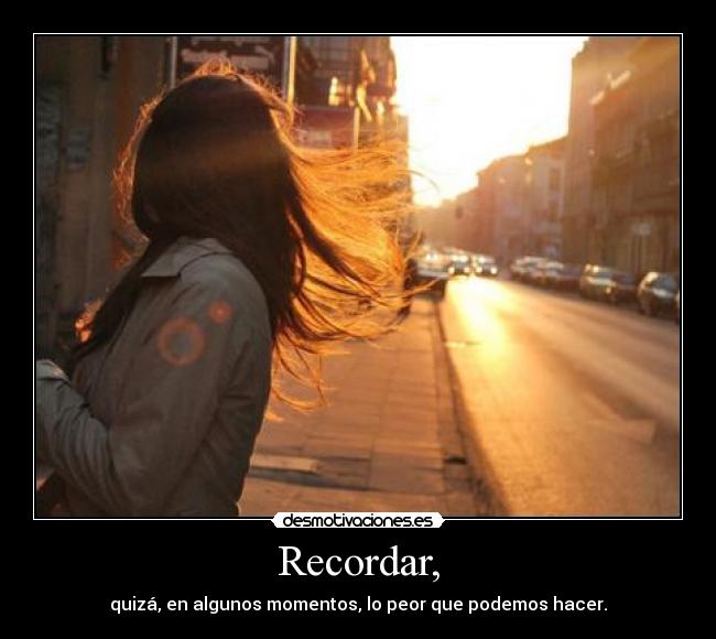 Recordar, - 
