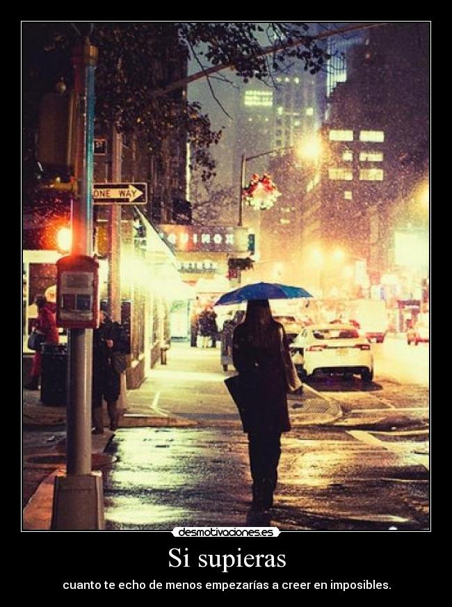 Si supieras -