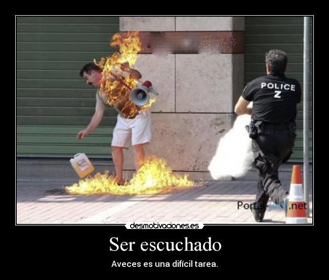Ser escuchado - 