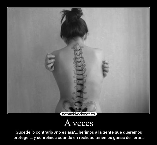 A veces -