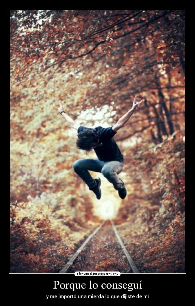 Porque lo conseguí - 