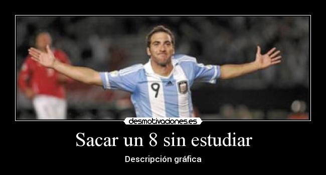 Sacar un 8 sin estudiar - Descripción gráfica