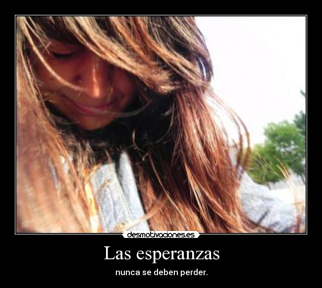 Las esperanzas -