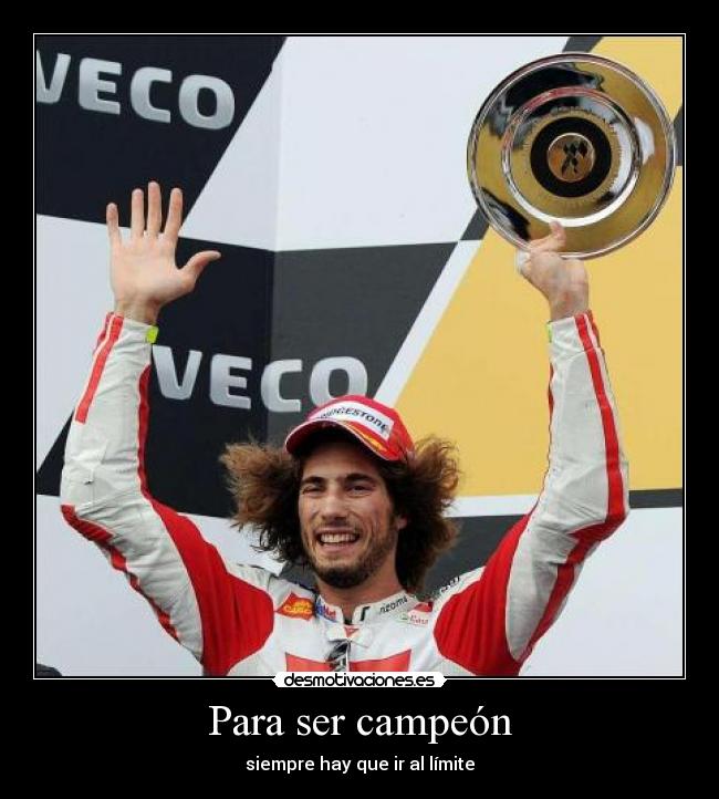 carteles campeon desmotivaciones