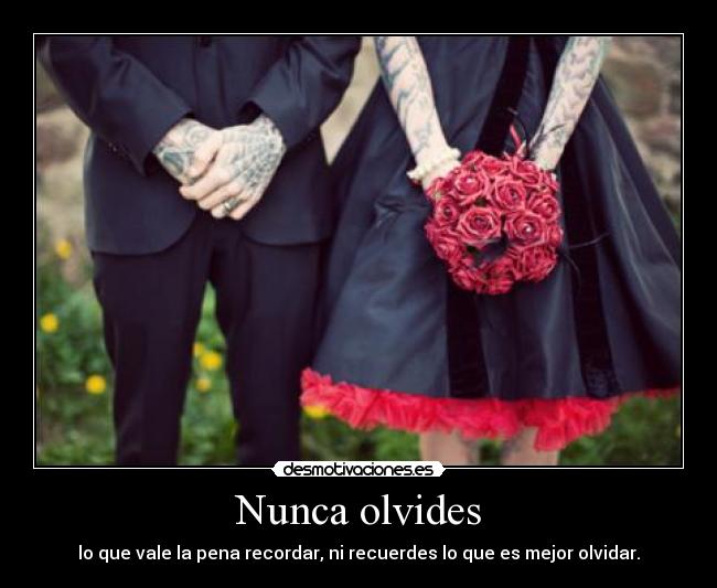 Nunca olvides - 