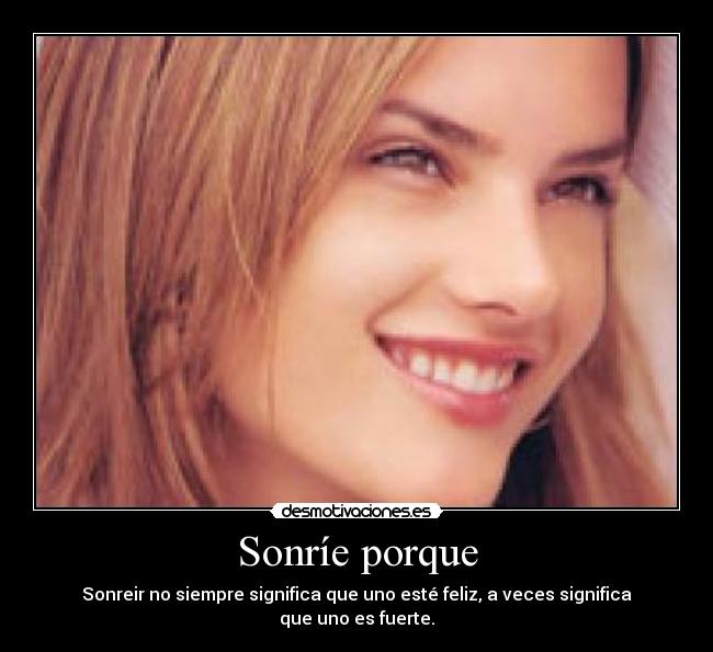 Sonríe porque - 