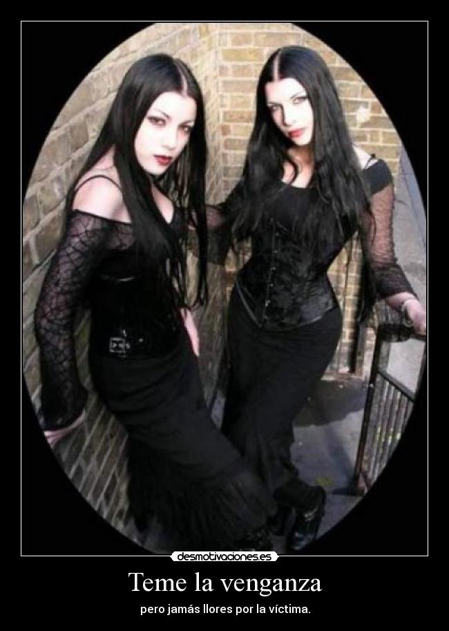 carteles venganza gotica desmotivaciones