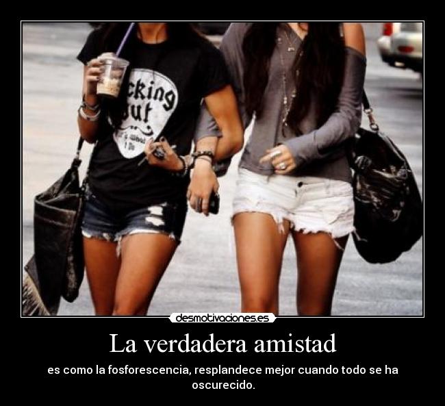 La verdadera amistad - 