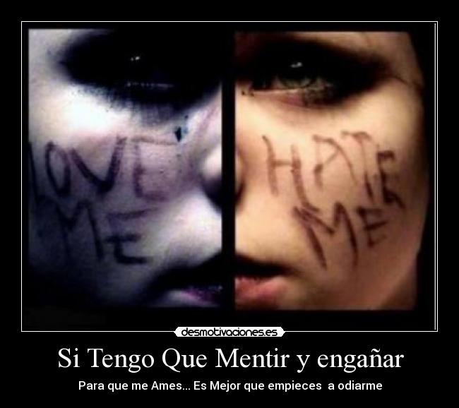 carteles amame odiame desmotivaciones