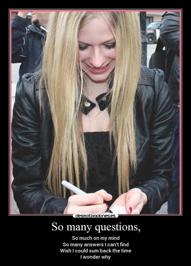 carteles avril lavigne desmotivaciones