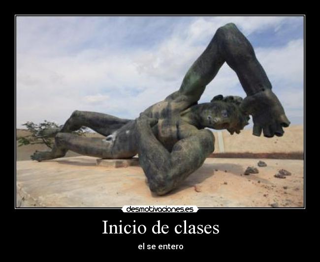 Inicio de clases - el se entero