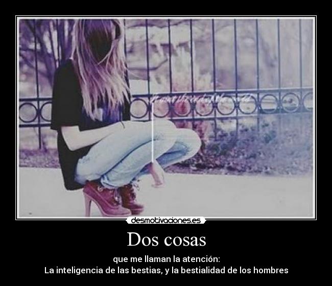 Dos cosas - 