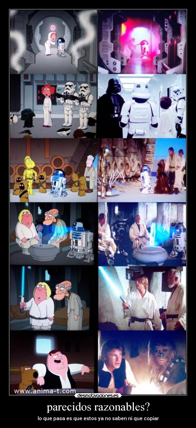 parecidos razonables? - lo que pasa es que estos ya no saben ni que copiar