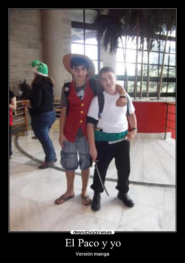 El Paco y yo - Versión manga