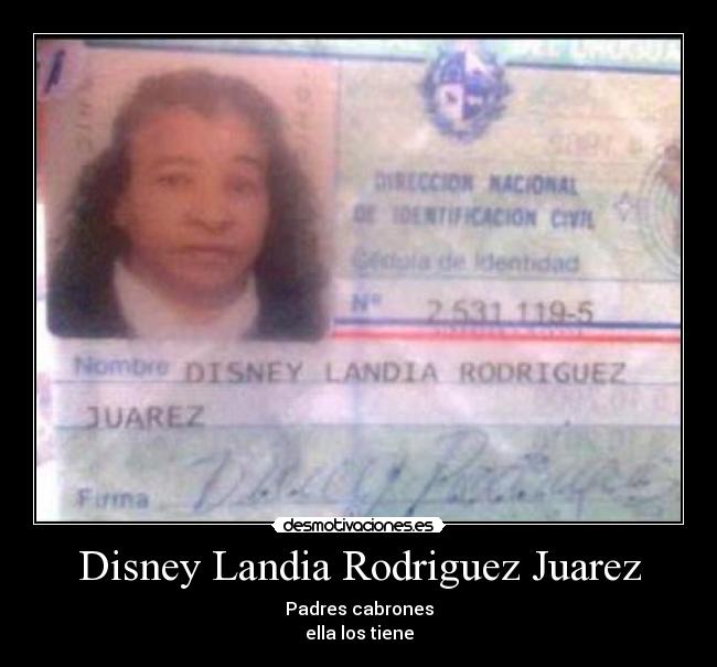 Disney Landia Rodriguez Juarez -