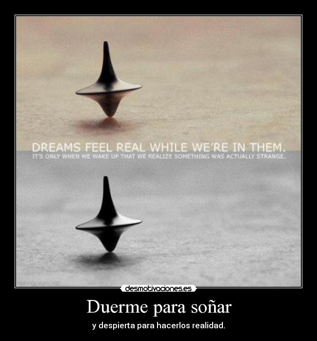 Duerme para soñar -