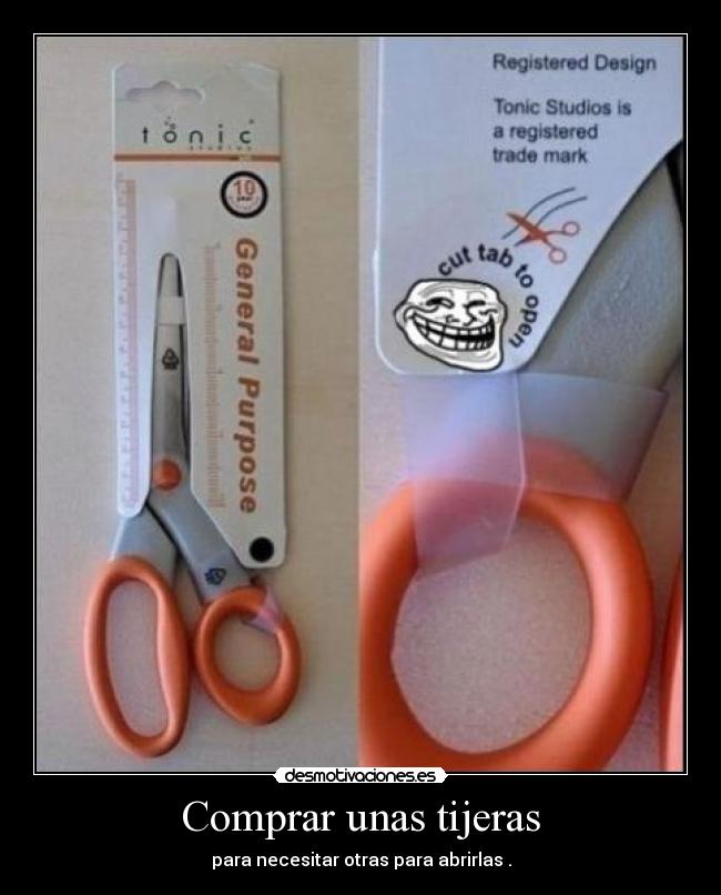 Comprar unas tijeras -