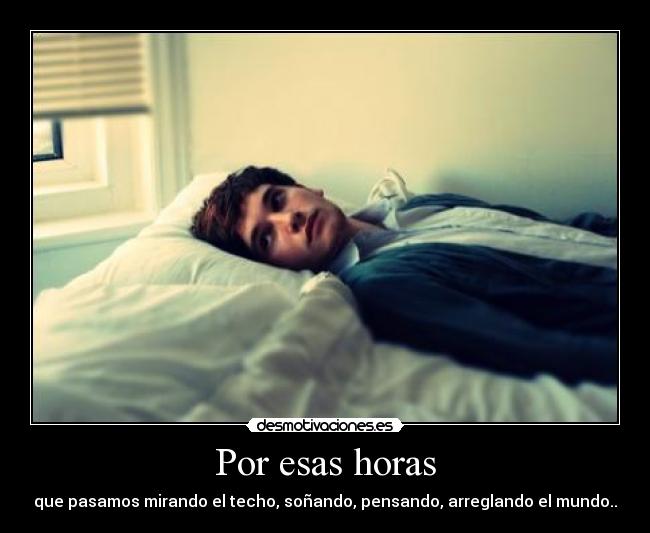 Por esas horas - 