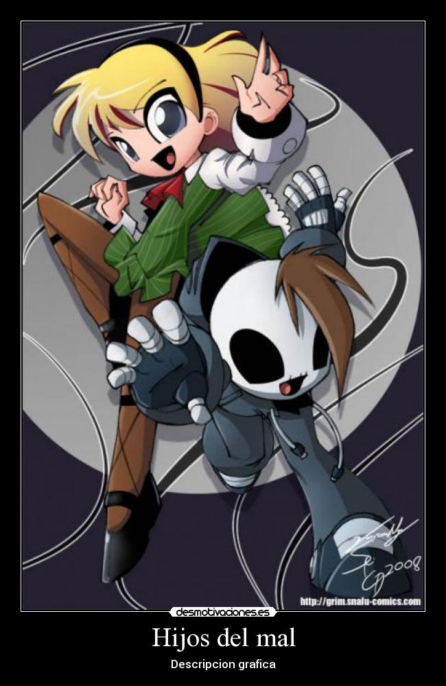 Hijos del mal - Descripcion grafica